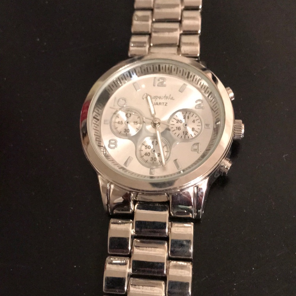 Silver Watch